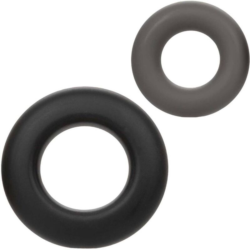 CALEXOTICS ALPHA PROLONG LOT DE 2 BAGUE GRIS