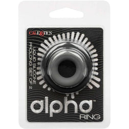 CALEXOTICS ALPHA PROLONG LOT DE 2 BAGUE GRIS