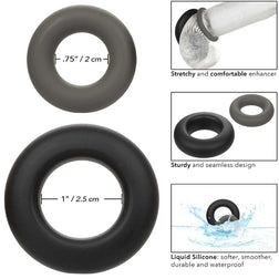 CALEXOTICS ALPHA PROLONG LOT DE 2 BAGUE GRIS
