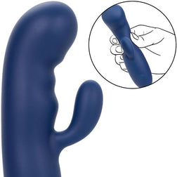 Vibro rabbit double moteur silicone 10 vitesses — Cashmere Silk Duo