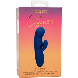 Vibro rabbit double moteur silicone 10 vitesses — Cashmere Silk Duo