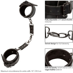 Manchettes de cheville Euphoria — CalExotics — autre angle