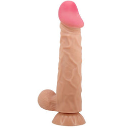 Gode réaliste peau coulissante 24 cm avec testicules — Sliding Skin · Pretty Love High Grade · Godes Réalistes