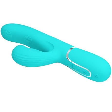 Pretty Love Perlita 3-in-1 Vibrator Aqua Green