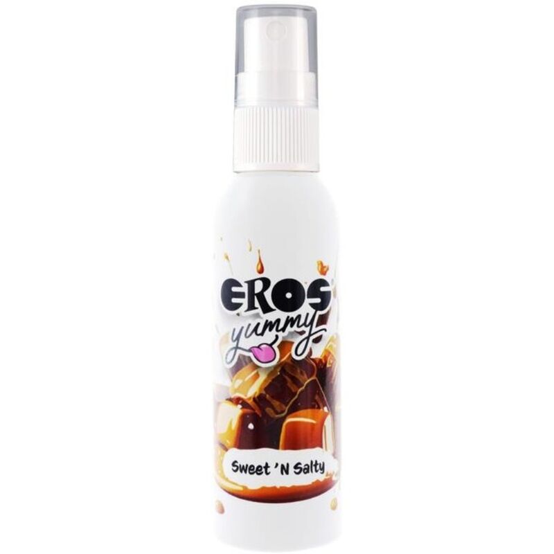 Spray corporel léchable goût caramel salé 50 ml — Yummy Sweet 'N Salty · Eros Classic Line · Massage