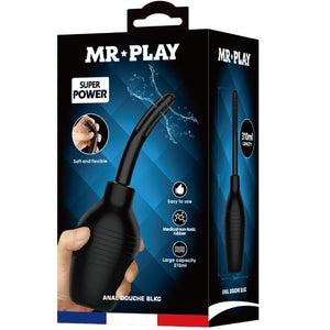 MR PLAY DOUCHE ANAL BLKC SUPER POWER NOIR