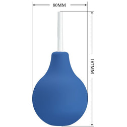 Poire de lavement anal super power bleue — prix choc