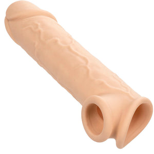 Gaine pénienne réaliste +5 cm silicone liquide — présentation