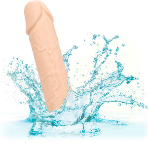 Gaine pénienne réaliste +5 cm silicone liquide — vue d'ensemble