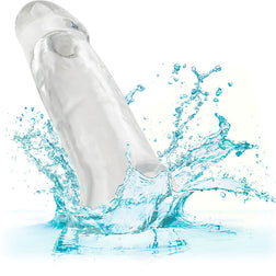 Transparente Penishülle 14 cm mit geformter Eichel — andere Ansicht