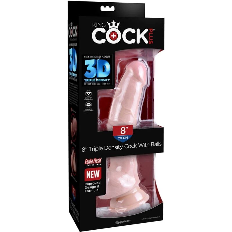 KING COCK GODE TRIPLE DENSITE 184 CM