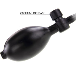 BAILE REALISTIC INFLATABLE DILDO WITH SUCTION CUP 15 CM