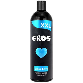 Lubrifiant Eros Fluide — XXL Light Love 600 ml en flacon transparent