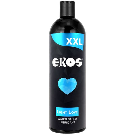 Lubrifiant Eros Fluide — XXL Light Love 600 ml en flacon transparent