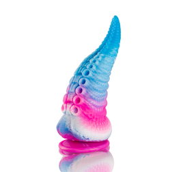 Gode tentacule Phorcys S aux couleurs pastel avec base ventouse