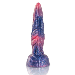 Gode fantasy Dionysus en silicone médical nervuré