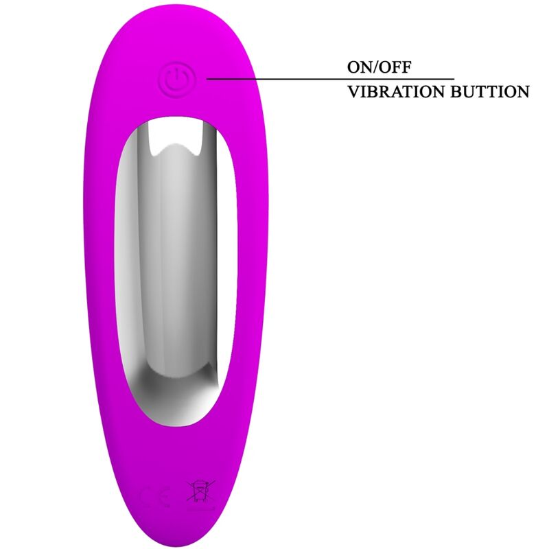 Plug vibrant va-et-vient 12 modes avec télécommande — en situation