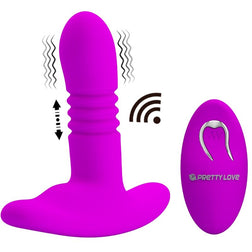 Plug vibrant va-et-vient 12 modes avec télécommande — Heather