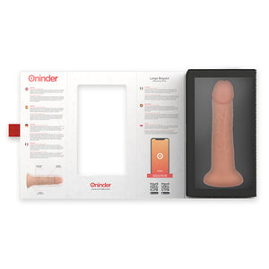 Coffret de présentation du gode vibrant connecté Bogotá