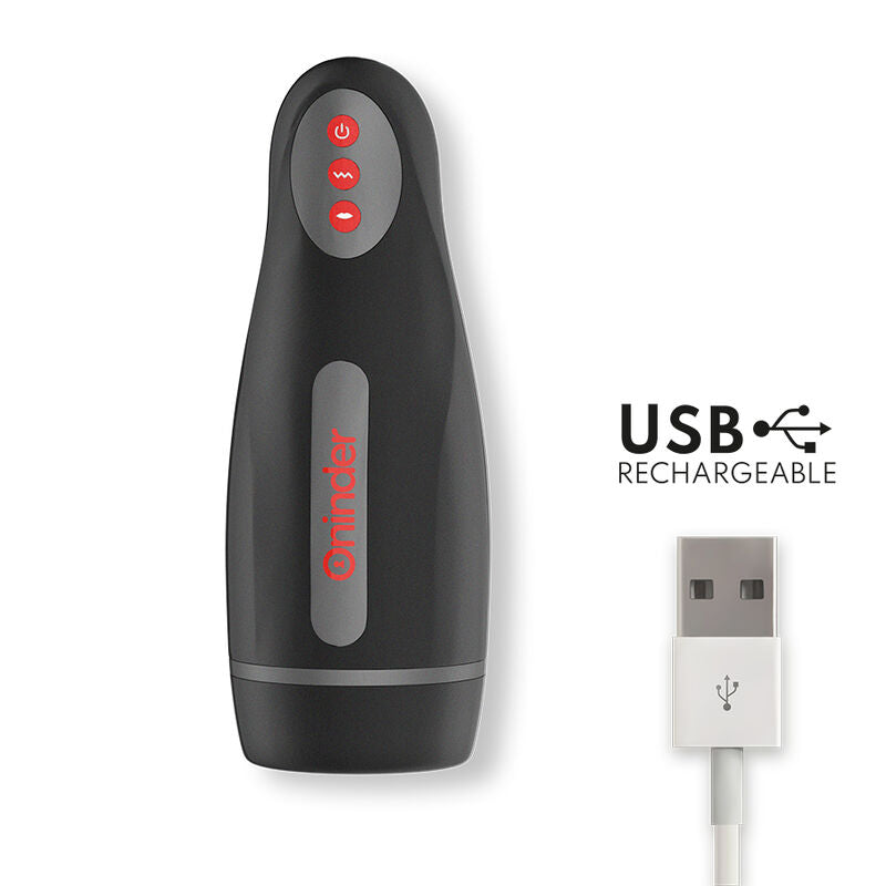 ONINDER MASTURBATEUR RECHARGEABLE POUR HOMME SEOUL 10 VITESSES APPLICATION GRATUITE