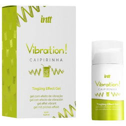 Gel stimulant vibrant comestible goût caïpirinha 15 ml — Vibration! — vue produit 2