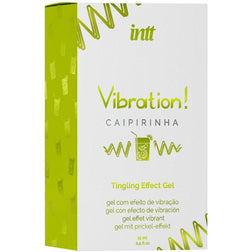 Gel stimulant vibrant comestible goût caïpirinha 15 ml — Vibration! — vue produit 3