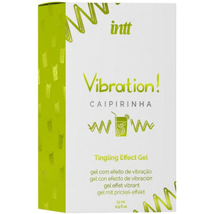 INTT GEL VIBRATEUR LIQUIDE CAIPIRINHA PUISSANT STIMULANT INTIME 15 ML