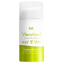 Gel stimulant vibrant comestible goût caïpirinha 15 ml — Vibration! — vue produit 1