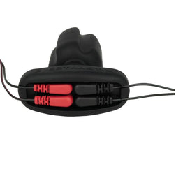 ELECTRASTIM PLUG ANAL TARTARE QUADRIPOLAR SILICONE NOIR