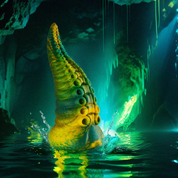 EPIC GODE TENTACLE VERT CETUS GRANDE TAILLE