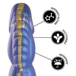 Détails techniques du gode prostate silicone waterproof