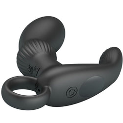 Masseur prostate vibrant bras périnéal 12 modes — vue détaillée