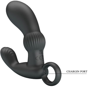 Masseur prostate vibrant bras périnéal 12 modes — autre angle