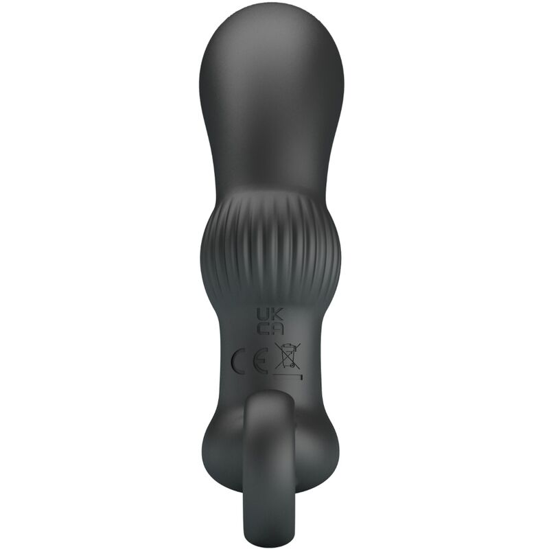 Masseur prostate vibrant bras périnéal 12 modes — gros plan