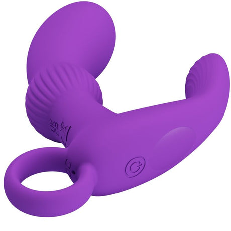 Masseur prostatique vibrant 12 modes avec télécommande — vue détaillée