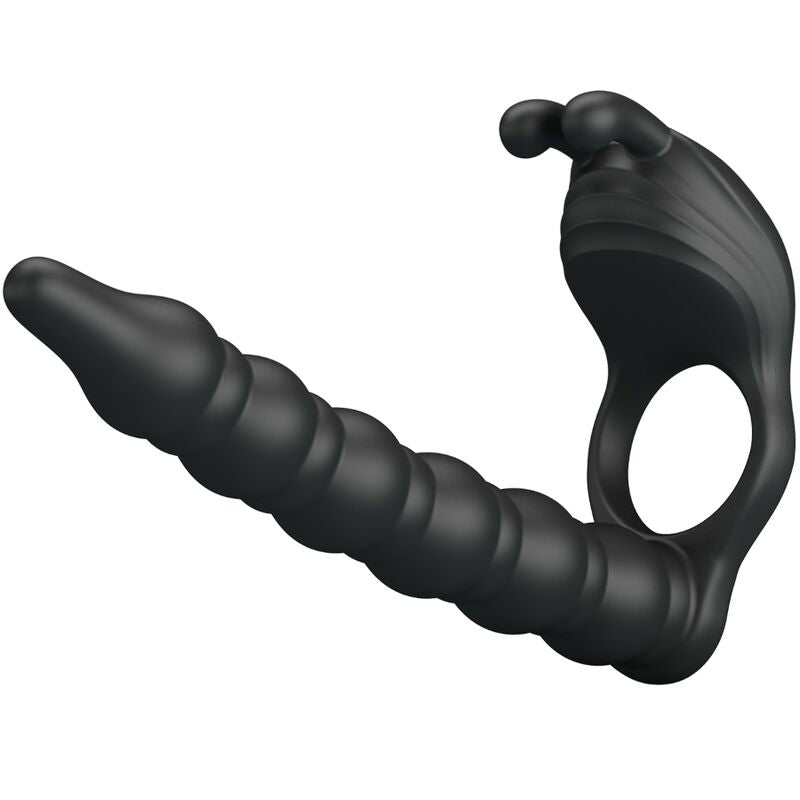 PRETTY LOVE BLACKNEY ANNEAUX PENIS AVEC PLUG VIBRATEUR