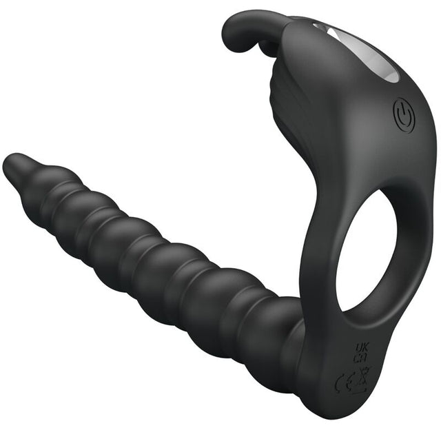 PRETTY LOVE BLACKNEY ANNEAUX PENIS AVEC PLUG VIBRATEUR