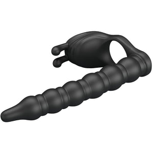 PRETTY LOVE BLACKNEY ANNEAUX PENIS AVEC PLUG VIBRATEUR