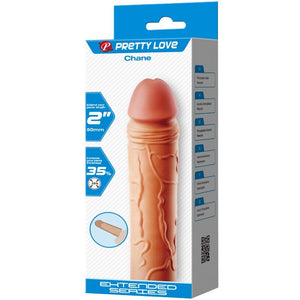 PRETTY LOVE EXTENSEUR DE PENIS CHANE COUVERTURE CHAIR