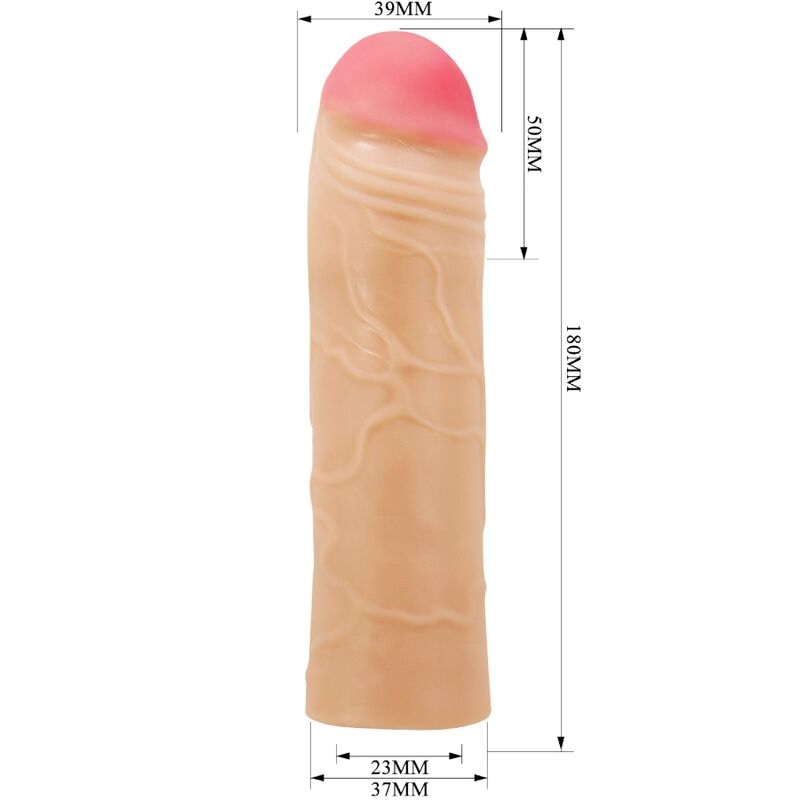 PRETTY LOVE EXTENSEUR DE PENIS CHANE COUVERTURE CHAIR