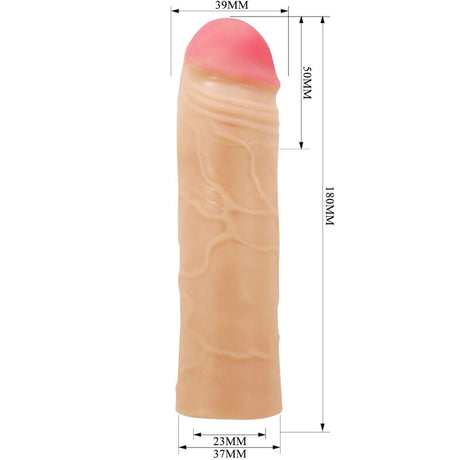 PRETTY LOVE EXTENSEUR DE PENIS CHANE COUVERTURE CHAIR