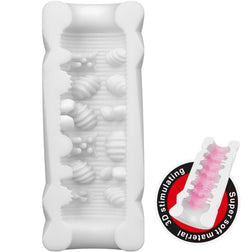 Vue intérieure de la gaine texturée avec picots de stimulation