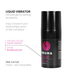 Gel vibrant BRUMA bubblegum 15 ml — gros plan