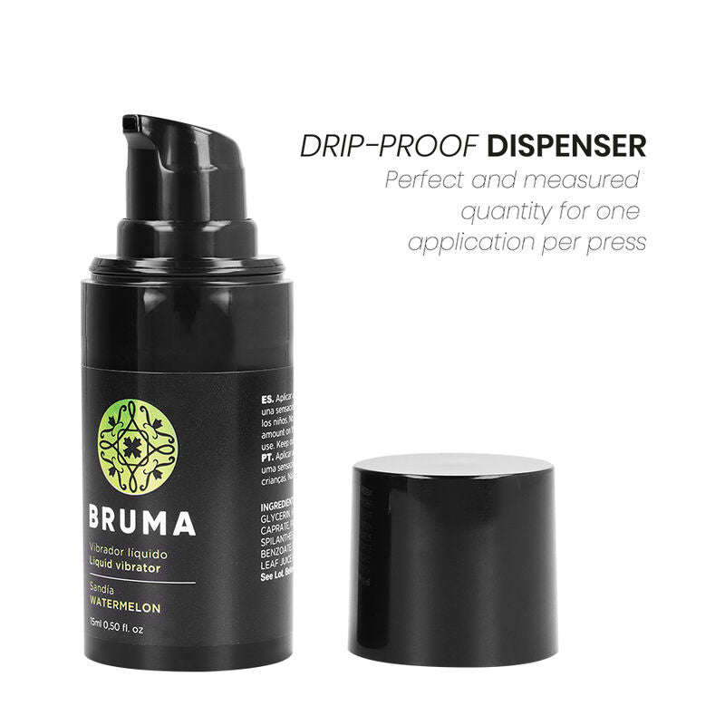 BRUMA VIBRATEUR LIQUIDE ULTRA GLISSANT Pasteque 15 ML