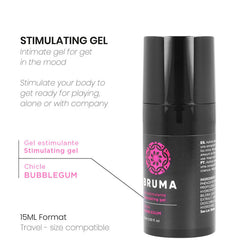 Gel stimulant intensifiant parfum bubble gum 15 ml — Bruma — vue produit 3