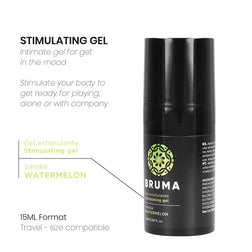 Gel stimulant intensifiant parfum pastèque 15 ml — Bruma — vue produit 3