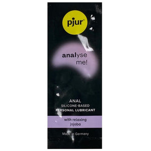 Lubrifiant anal Pjur Analyse Me! silicone — sachet 1,5 ml · Pjur · Lubrifiants Mono-doses