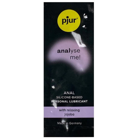 Lubrifiant anal Pjur Analyse Me! silicone — sachet 1,5 ml · Pjur · Lubrifiants Mono-doses