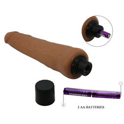 PRETTY LOVE ALFREDO REALISTIC VIBRATOR 21.5 CM Ø 4 CM