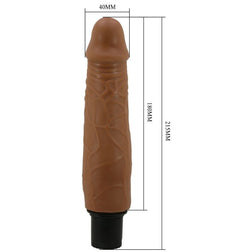 PRETTY LOVE WALDORF REALISTIC VIBRATOR 18 CM Ø 4 CM
